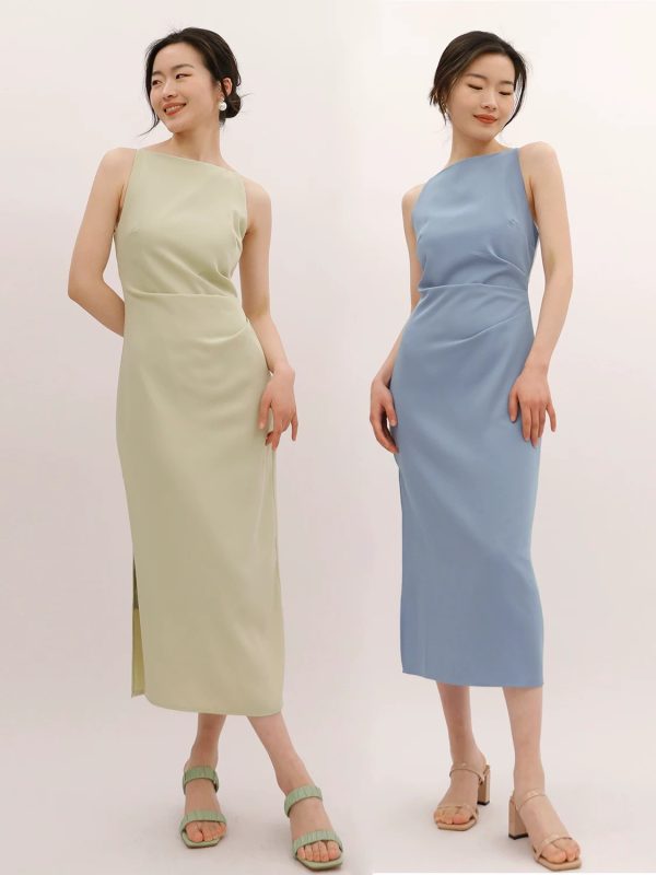 Private custom high-end suspender evening dress decoration dress ladies long skirt series-40 - 图片 3