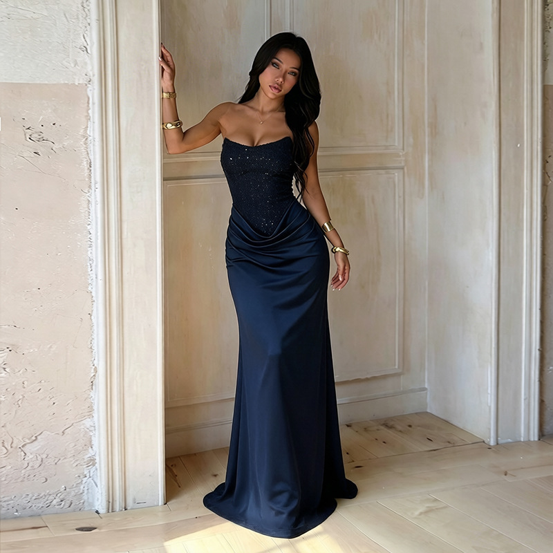 Custom-made sexy strapless evening gown - 65 - Image 4